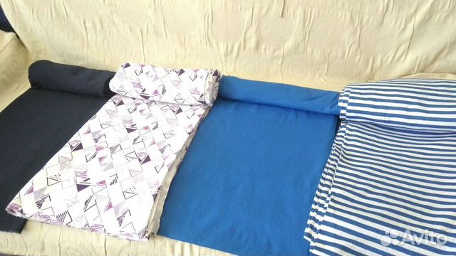 Отрезы ткани новые