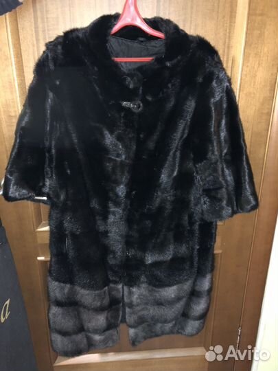 Шуба норковая поперечка