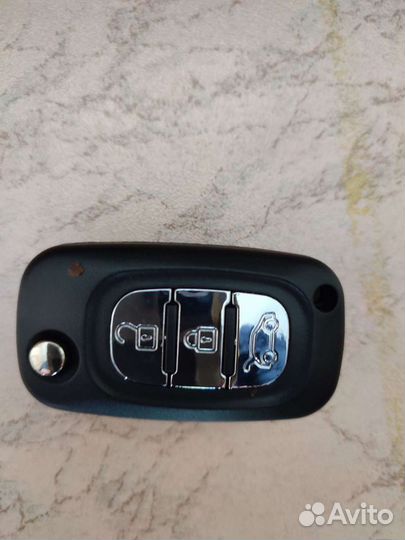 Ключ зажигания на Весту, с чипом