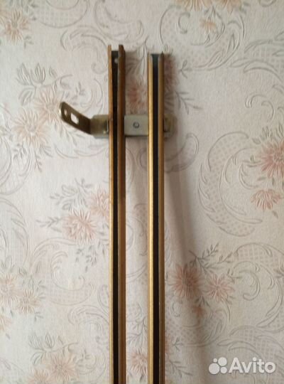 Карнизы для штор двухрядный металлический