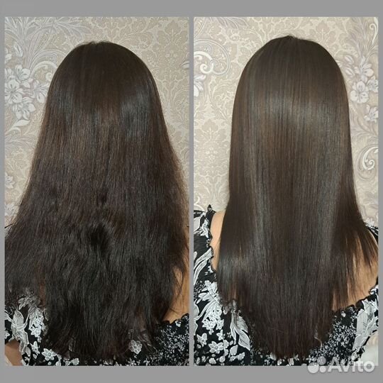 Кератиновое выпрямление волос,ботокс для волос