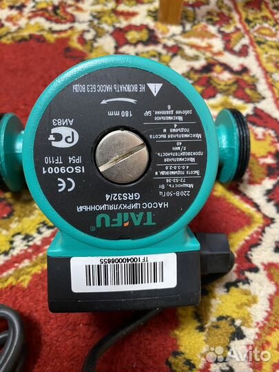 Насос taifu grs 32/4 3-х скоростной