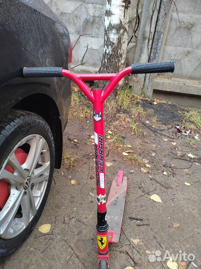 Трбковой самокат