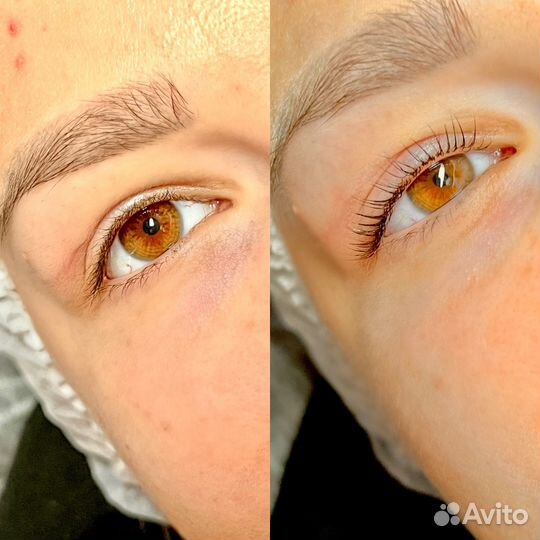 Ламинирование ресниц + botox