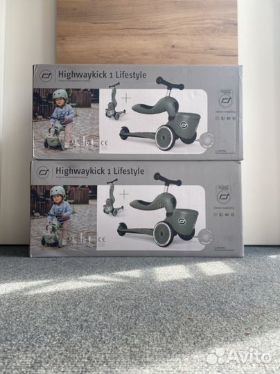 Самокат/беговел Scoot and Ride Highwaykick 1 Green