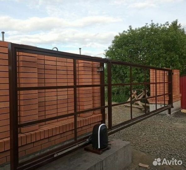 Откaтные, распашные ворота