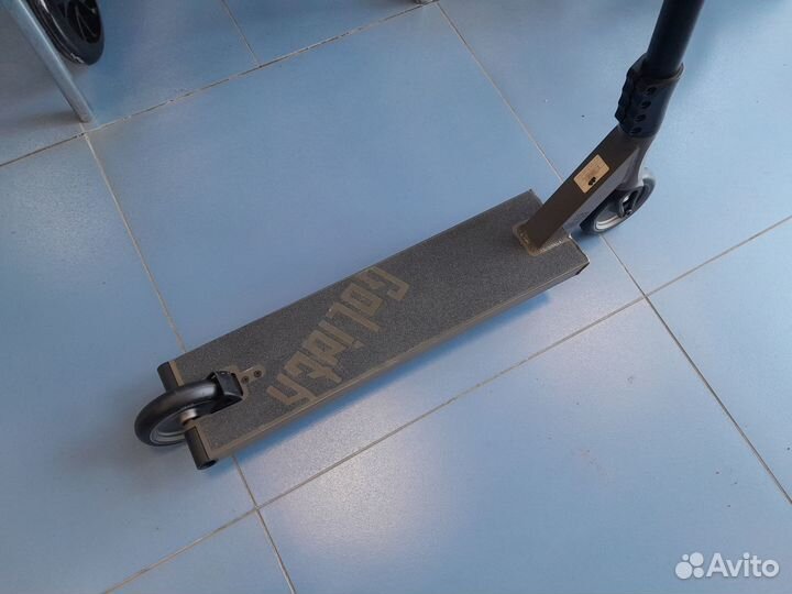 Трюковый самокат TT Goliath 120мм серый