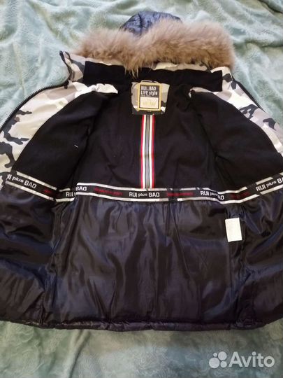 Куртка пуховик бу детский