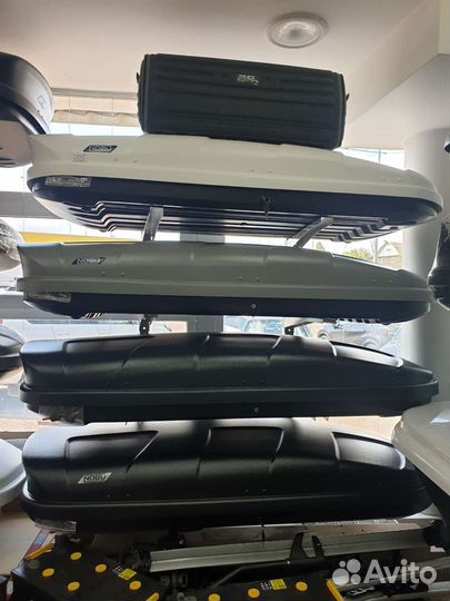 Автобокс белый 380л 35см высота