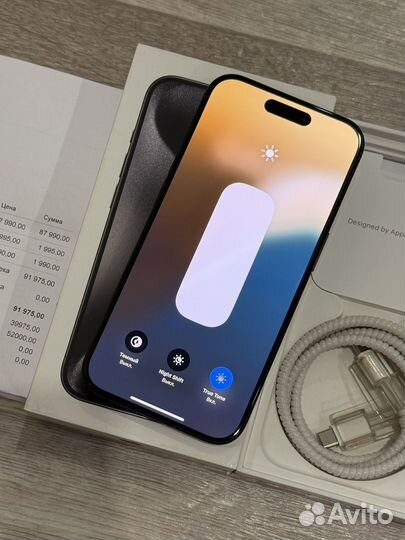 iPhone 15 Pro, Black (93 аккум, Идеал, Sim)