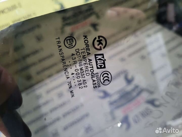 Стекло заднее правое hyundai sonata 4 рестайлинг