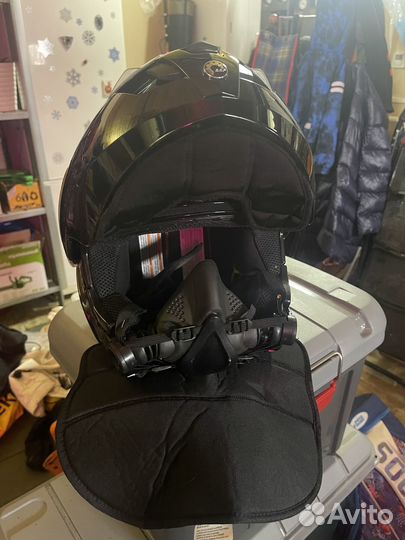 Шлем для снегохода с подогревом BRP Modular 2