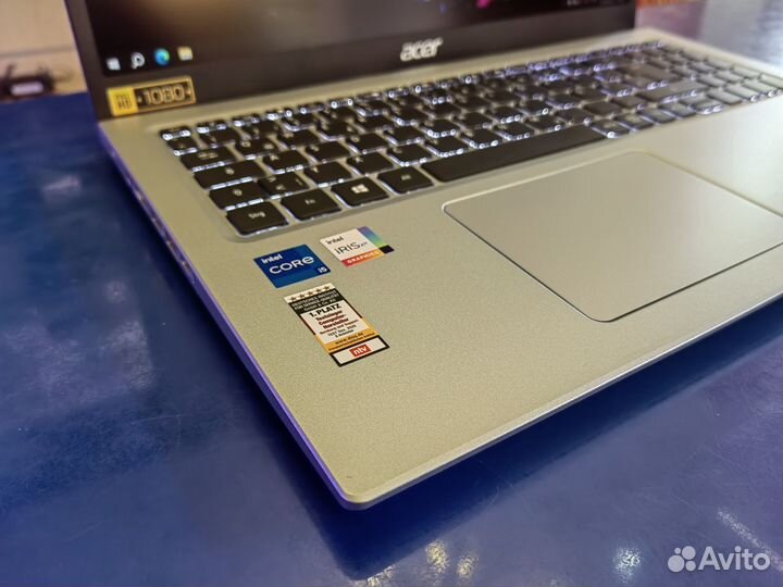 Ноутбук Acer Intel i5-1135G7, 16GB, Intel Iris Xe