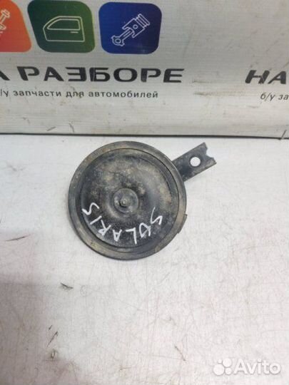 Звуковой сигнал Hyundai Solaris