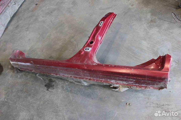 Порог левый железо Honda Civic (Хонда Цивик) ES8 0