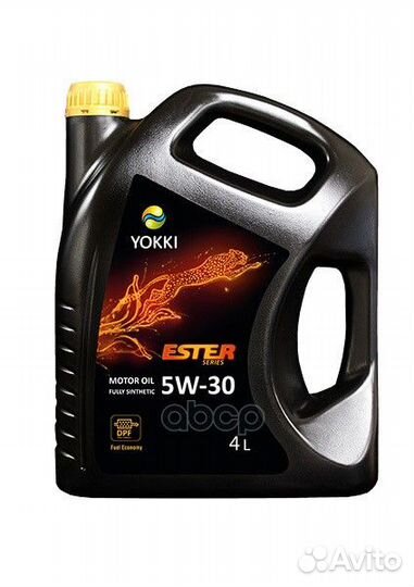 Масло 5W30 C3 CF SN бензин/дизель 4л yokki