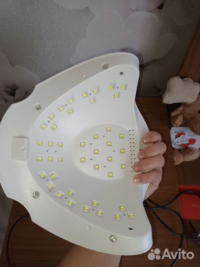 Лампа маникюрная для сушки гель лака SUN