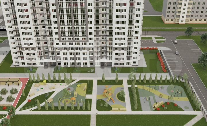 1-к. квартира, 43 м², 18/20 эт.