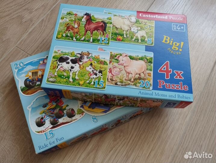 Пазлы 4в1