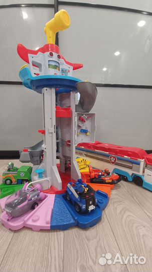 База Щенячий патруль + Патрулевоз