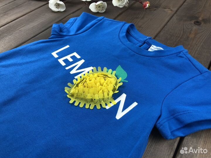 Футболка для девочки нарядная Италия