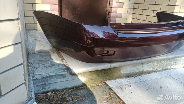 Задний бампер на лада приора