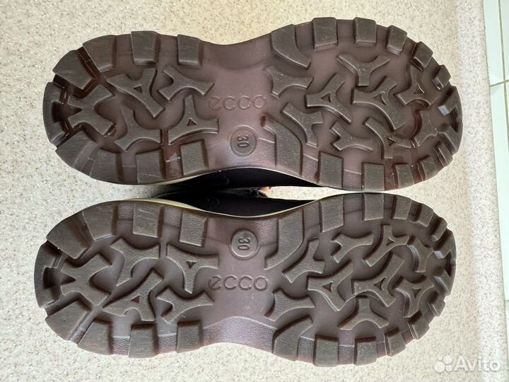 Ботинки зимние ecco 30