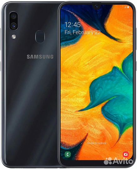 Дисплей для Samsung A305F Galaxy A30 + тачскрин
