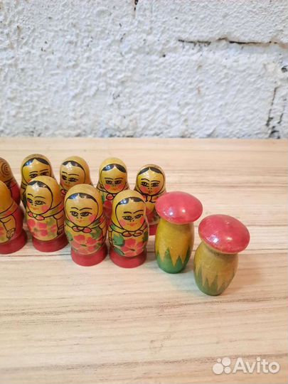 Матрёшки, игрушки СССР