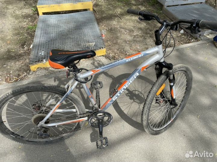 Велосипед stinger element 6061 aluminium (Рама 18)