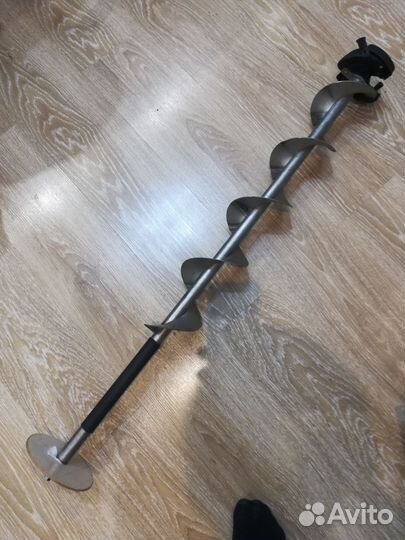 130 титановый ледобур под шуруповерт