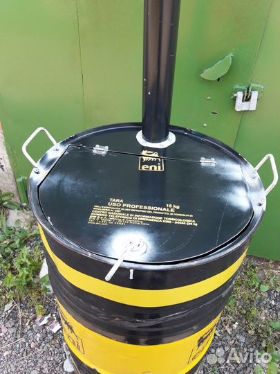 Бочка/печь для сжигания мусора