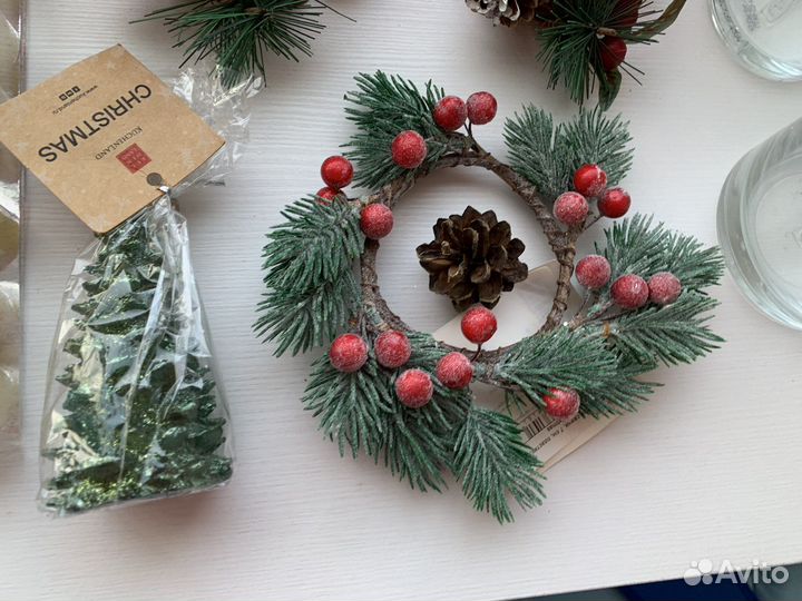 Свечи и подсвечники новогодние ikea, kuhenland