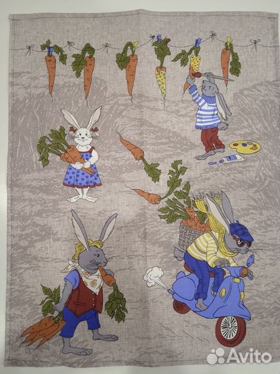 Полотенце льняное