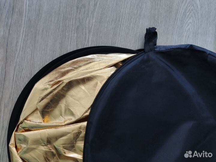 Отражатель 2 в 1 золото/серебро 110см и 80см 5 в 1