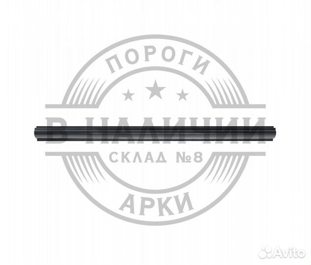 Ремонтный порог правый Toyota Land Cruiser 80