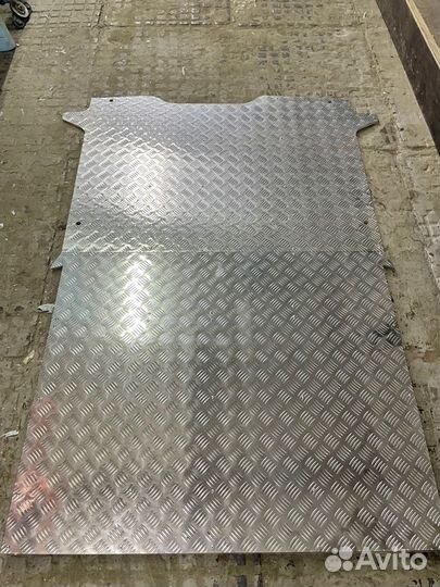 Защитное покрытие пола Renault Dokker(Al+ фанера)