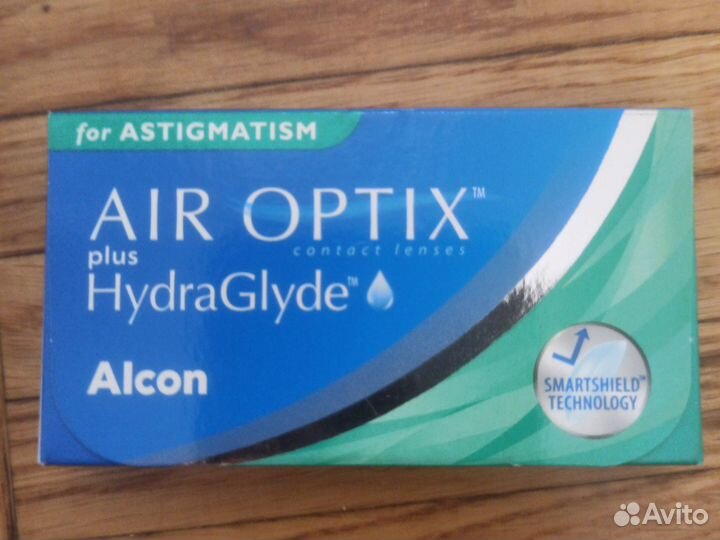 Линзы контактные Alcon AIR optix plus Hydra Glyde