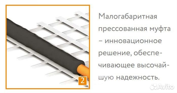 Нагревательный мат Теплолюкс tropixмнн 240 Вт (1,5