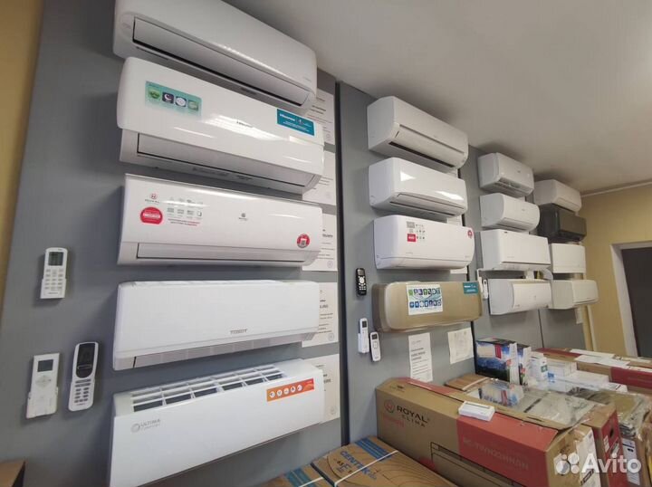 Кондиционеры новые установка доставка
