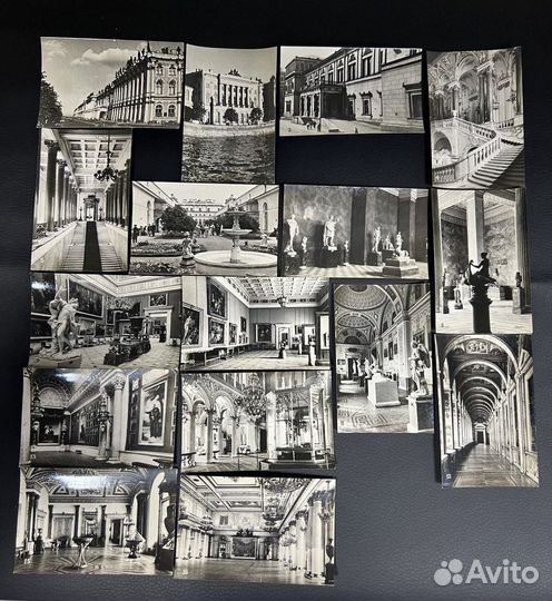 Эрмитаж государственный набор фото 16 шт 1970 год