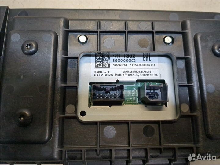 Дисплей мультимедиа Chevrolet Captiva, 2016