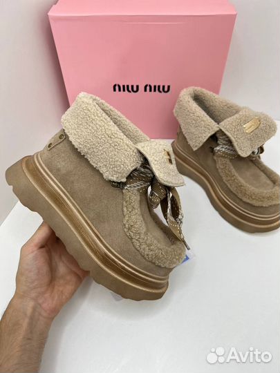 Ботинки Miu Miu