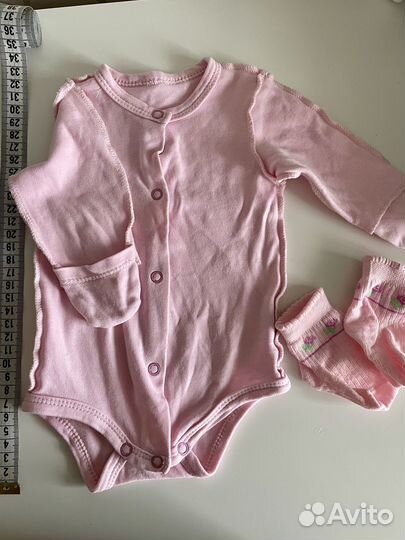 Детская одежда пакетом для девочки 56