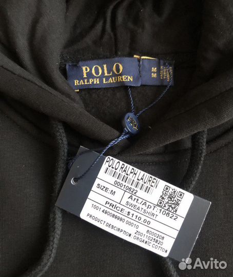 Толстовка худи Polo Ralph Lauren