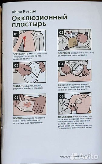 Окклюзионный пластырь Rhino с вентиляцией и без