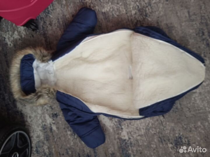 Комбинезон конверт для новорожденного. Зима