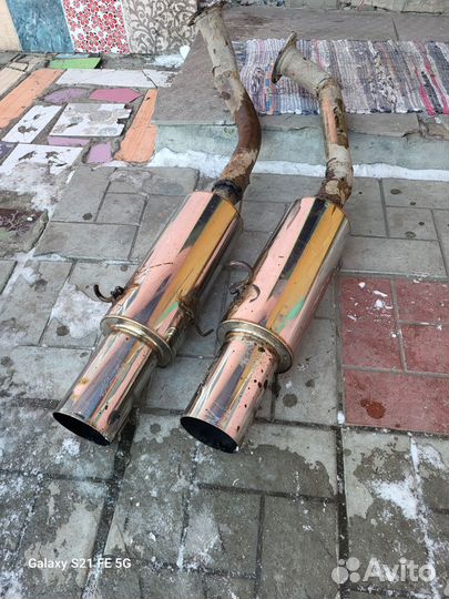 Выхлопная банка прямоток