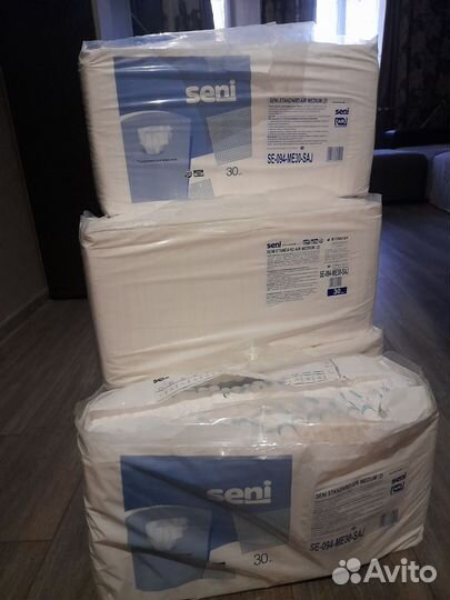 Памперсы для взрослых seni 2