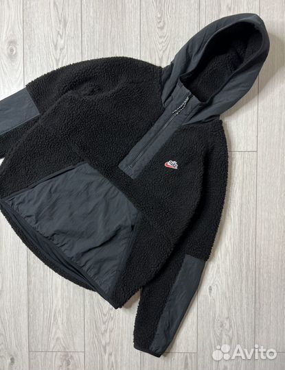 Nike Half-Zip Sherpa Hoodie / L-XL / Оригинал